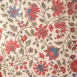 Fabindia Home Gulzar Multicolor Cotton Printed Curtain 9 Feet image 5