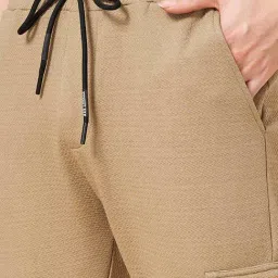 Street 808 by Pantaloons Golden Brown Regular Fit Joggers image 5