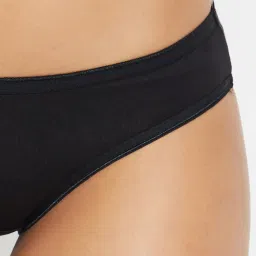 Clovia Black Regular fitPanties image 5