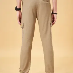 Street 808 by Pantaloons Golden Brown Regular Fit Joggers image 2
