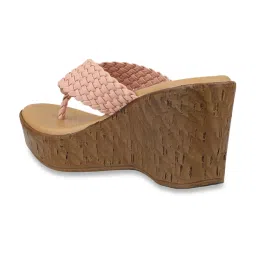 Inc.5 Women's Peach Thong Wedges image 5