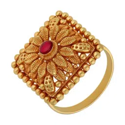 Malabar Gold and Diamonds 22k (916) Yellow Gold Ring for Women-picture-39