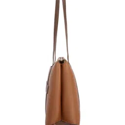 LAVIE LUXE Tan Relax Large Tote image 4
