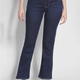 American Eagle Outfitters Dark Blue Blended Regular Fit Mid Rise Jeans-picture-17