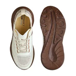 Neemans Men's Begin Walk Pulse Off White Casual Sneakers image 4