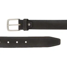Aditi Wasan Black Leather Waist Belt for Men image 4