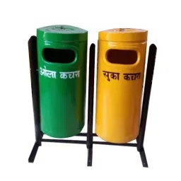 Fibrecrafts India Free Size Multicolor Plastic Open Top Dustbin-picture-19