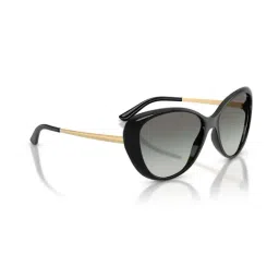 Vogue Eyewear Grey Gradient Butterfly Sunglasses for Women image 3