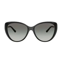 Vogue Eyewear Grey Gradient Butterfly Sunglasses for Women image 2