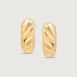 Mia by Tanishq 14k (585) Yellow Gold Earrings for Women image 3