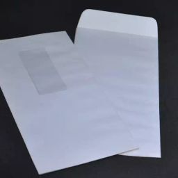 Peace Window DL size 9"x4.5" Envelopes, 80 GSM White (Pack of 100)-picture-28