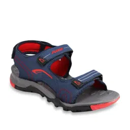 Furo by Red Chief Men's Navy Floater Sandals-picture-14