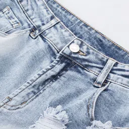 Errabelly Women High-Rise Denim Shorts image 3