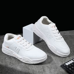 glitchez Women Lace-Ups Round Toe Sneakers-picture-17