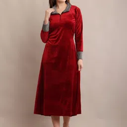 Raabta Fashion Women Maternity Maxi Dress-image-13