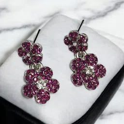 Women Click Stone studded Jewellery Set image 3