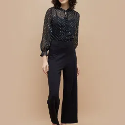 Fame Forever by Lifestyle Black Printed Top image 5