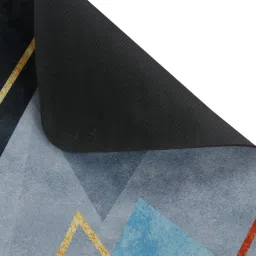 HOSTA HOMES Anti Skid Abstract Multicolor Others Non Slip Bath mat image 5