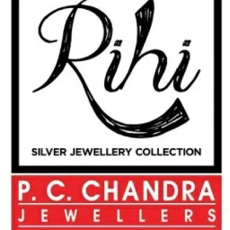Rihi by P.C. Chandra Jewellers 925 Silver Triangle Dual Color Pendant & Earrings Set (without Chain) image 5