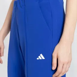 adidas Blue Plain Trackpants image 5