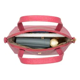 Baggit Red Printed Small Handbag image 5