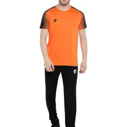 Omtex Black Regular Fit Solid Track Pants image 5