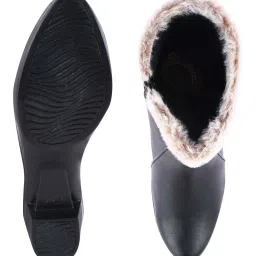 Shoetopia Kids Black Casual Boots image 5