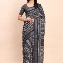 all about you Leheriya Printed Woven Design Saree With Unstiched Blouse Piece-picture-10