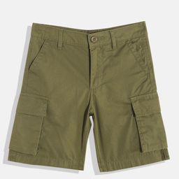 Allen Solly Junior Boys High-Rise Pure Cotton Cargo Shorts-picture-9