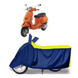 Auto Pearl Two Wheeler Cover for Vespa SXL 125 BS6 - Yellow, Blue-picture-14