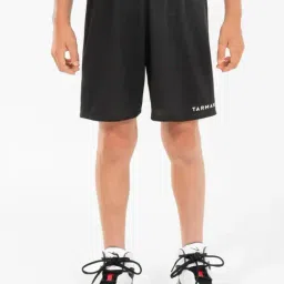 Tarmak by Decathlon Kids Black Basketball Shorts-image-2