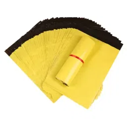 Hetu 8x10 inch Yellow Pod Tamper Proof Courier Bags Envelopes Pouches Cover, (Pack of 100)-picture-26