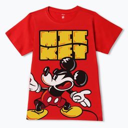 YK Disney Boys Mickey Mouse Graphic Printed Casual T-shirt-picture-21