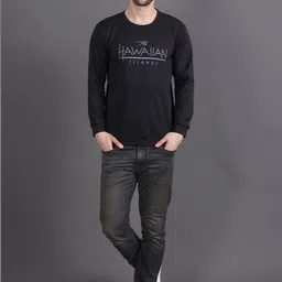 GRACIT Men Typography Printed T-shirt image 4