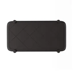 Wow craft Black Textured Rectangle Coffee Table image 4