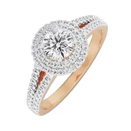 Emori Riha Halo Clustered Diamond Ring image 1