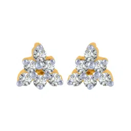 P.C. Chandra Jewellers 18 kt Gold & Diamond Earrings-picture-13