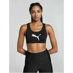 Puma 4 Keeps Womens Black Sports Bra-picture-10