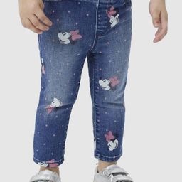 GAP Girls Minnie Mouse Printed Character Mid-Rise Skinny Fit Jeans-picture-30