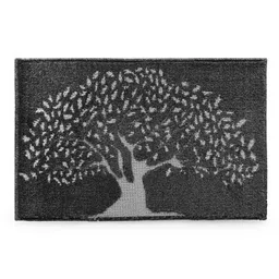 saral home Saralhome 24X7 Antiskid PP BCF yarn Door Mat Black. 40cm x 60cm image 2