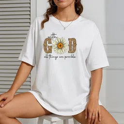 SZN Women Typography Printed Cotton Oversized T-shirt-picture-20