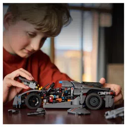 LEGO Technic Koenigsegg Jesko Absolut Gray Hypercar 801 Pieces - 42173 image 4