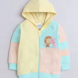 BUMZEE Girls Printed Hooded Sweatshirt-picture-19