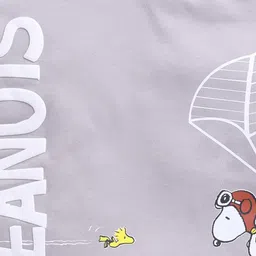 Happy Faces Kids Boys Snoopy Printed Pure Cotton T-Shirt image 3