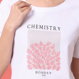 Chemistry Black Cotton Print Night Suit image 5