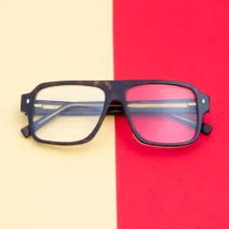 Ted Smith Brown Square Eyewear Frames for Men - FLYHIGH_C2 image 5