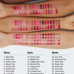 Clinique Pop Longwear Lipstick Poppy Pop - 3.9 gm image 4