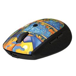Portronics Toad III Plus Rechargeable Bluetooth Mouse with Bluetooth & Wireless Connectivity - Black-picture-2