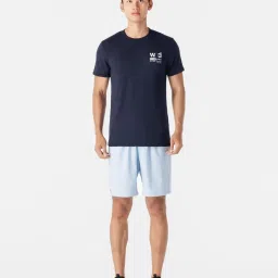 Domyos by Decathlon Blue Slim Fit Sports Shorts image 5