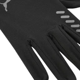 Puma Black Polyester Solid Gloves image 5